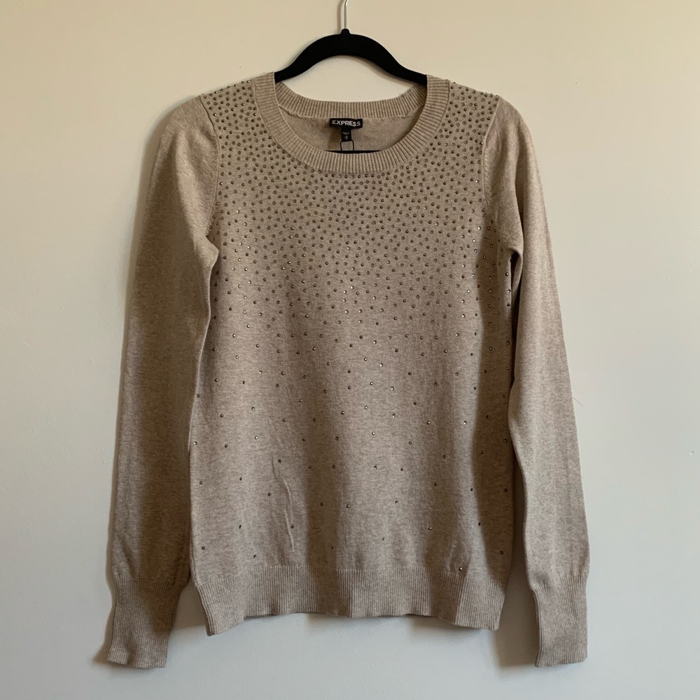 Express Embellished Sweater
